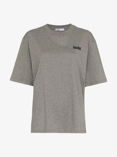 Shop Gmbh X Browns Logo Print T-shirt In 106 - Grey