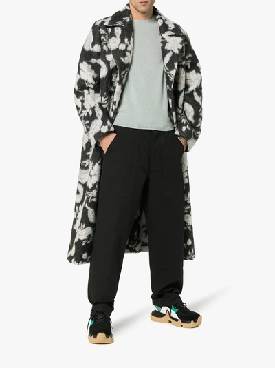 Shop Prada Knitted Slim Fit Cashmere Jumper In F0194 Jade Green