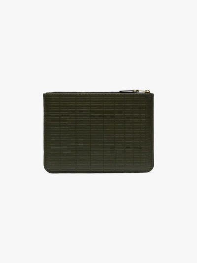 Shop Comme Des Garçons Wallet Klassisches Portemonnaie In 105 - Green