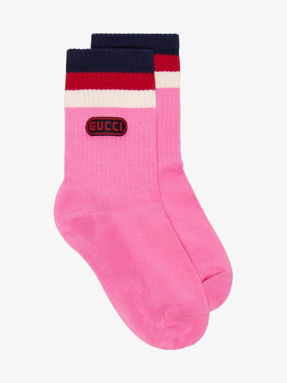 gucci pink socks