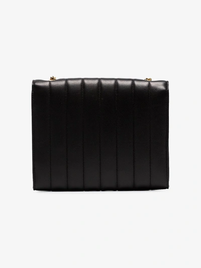 Shop Saint Laurent Mini 'vicky' Clutch In 1000 -  Black