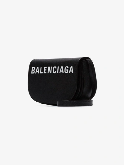 Shop Balenciaga 'ville Xs' Umhängetasche In Black