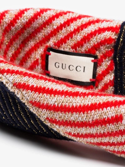 Shop Gucci Haarband Im Glitter-look In 6560 Multicolor