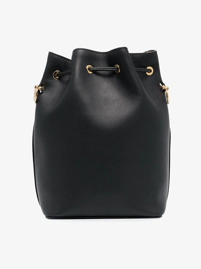 Shop Fendi Black Mon Tresor Bucket Bag