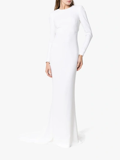 Shop Stella Mccartney Ruby Gown In White