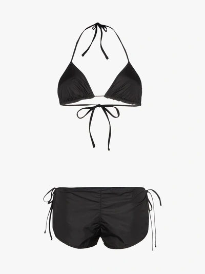 Shop Ack Nautico Blasic Bikini With Shorts In Bl