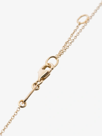 Shop Rosa De La Cruz 18k Yellow Gold Pearl Pendant Necklace In Gold/white