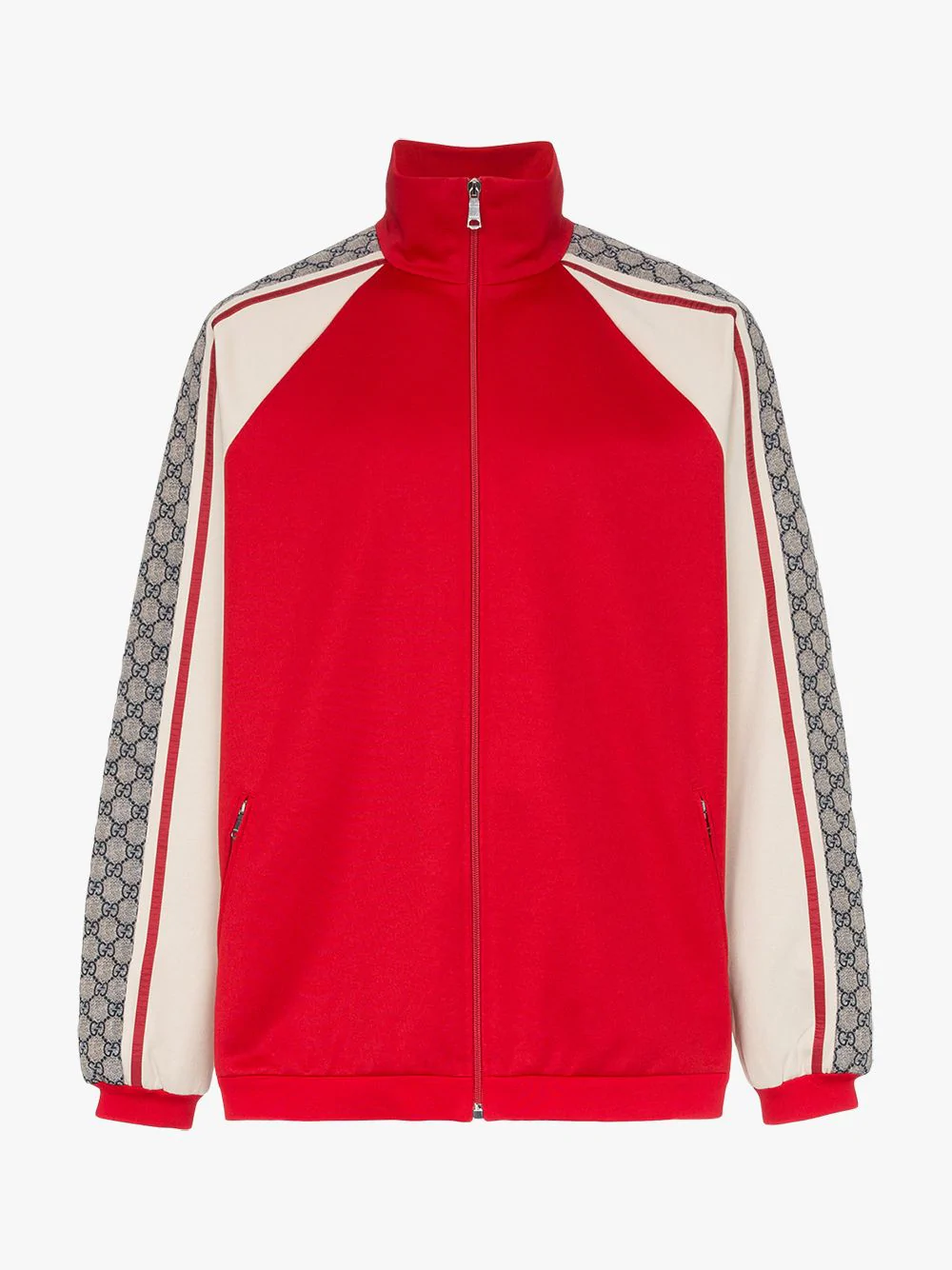 oversize technical jersey jacket