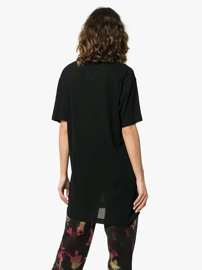 Shop Ten Pieces X Rude Short Sleeved Cotton T-shirt In Black
