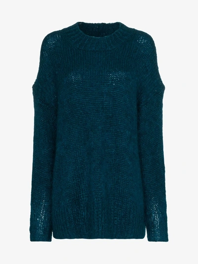 Shop Isabel Marant 'idol' Pullover In Green