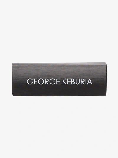 Shop George Keburia Sonnenbrille Im Cat-eye-design In White