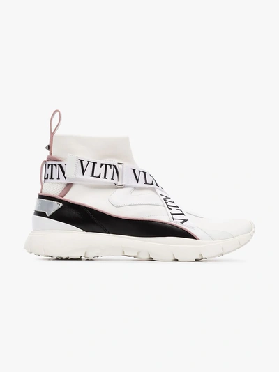 Shop Valentino 'heroes Her' Sneakers In White