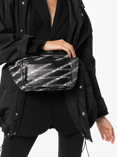 Shop Balenciaga 'explorer' Gürteltasche In Black