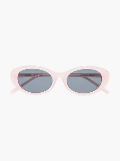 Shop Roberi & Fraud 'pink Betty' Sonnenbrille