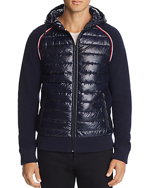 tommy hilfiger mixed media hooded