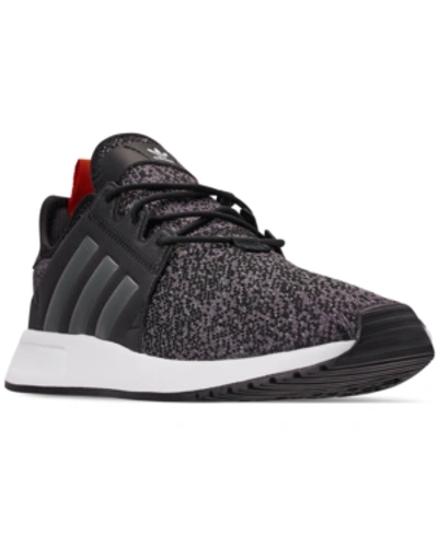 Shop Adidas Originals Adidas Men's X-plr Casual Sneakers From Finish Line In Core Black/grey Six/scarl