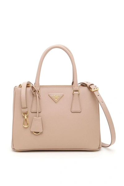 Shop Prada Saffiano Lux Galleria Bag In Basic|basic