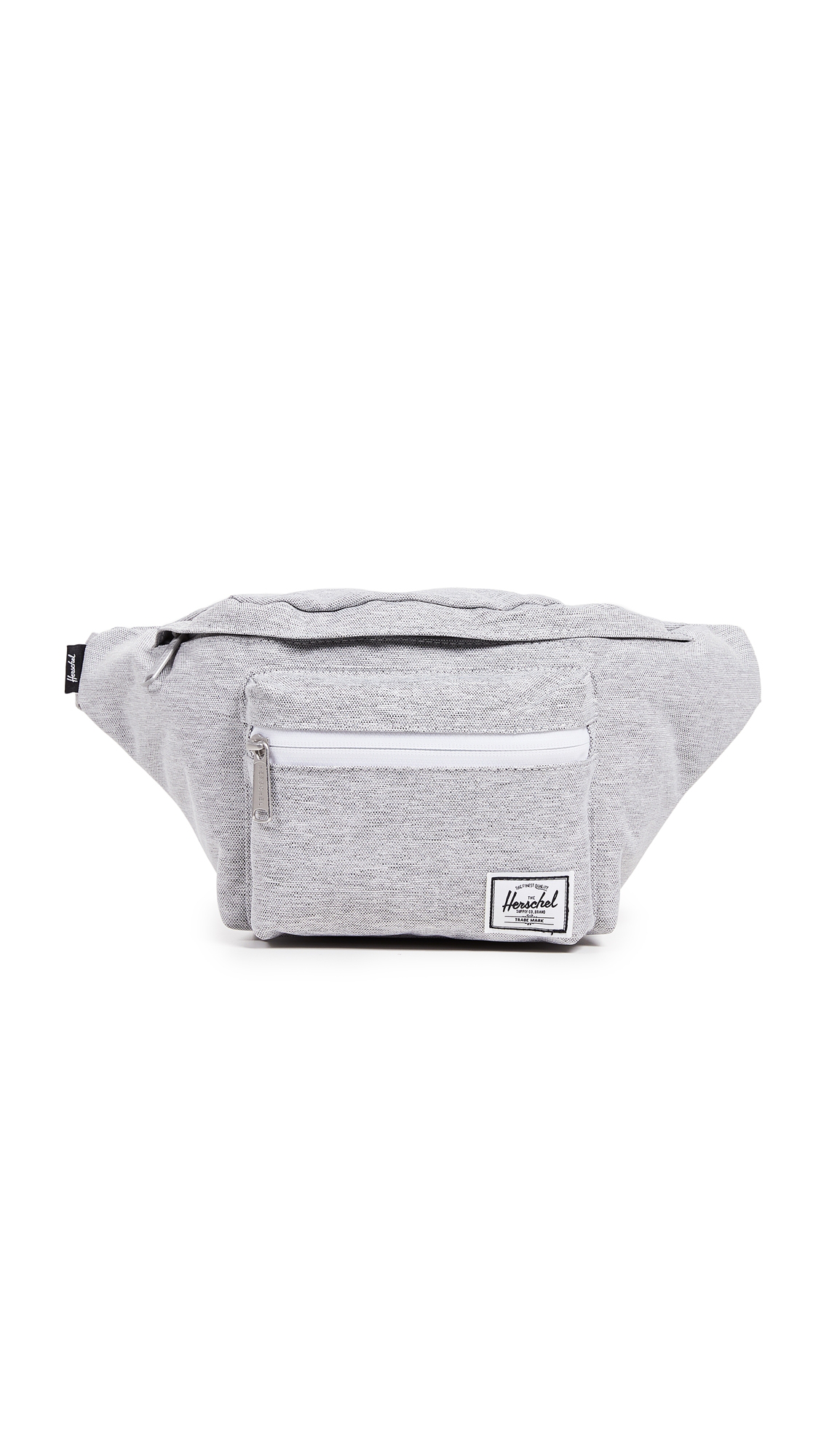 grey herschel fanny pack