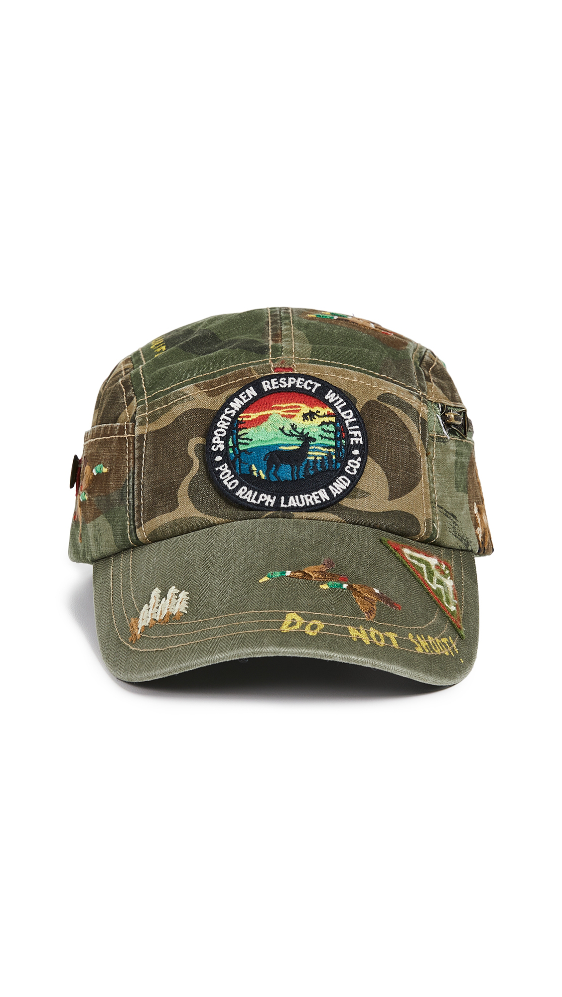 polo camo cap