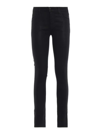 Shop J Brand Super Skinny In Black