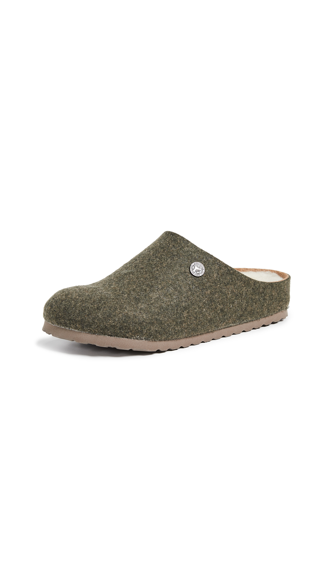 birkenstock happy lamb clog