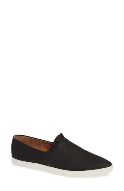 Shop Gentle Souls Avery Slip-on Sneaker In Black Nubuck