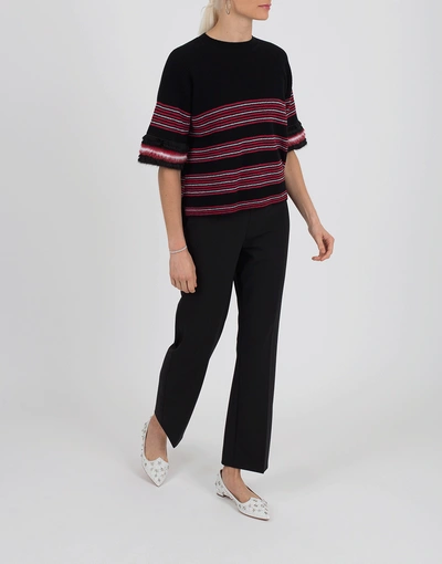 Shop Fendi Hammock Striped Sweater