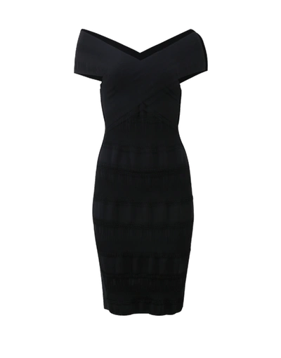 Shop Versace Off Shoulder Dress