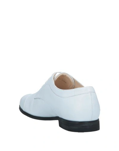 Shop Jil Sander Lace-up Shoes In White