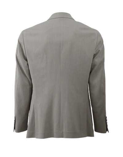 Shop Brunello Cucinelli Double Breasted Suit Jacket