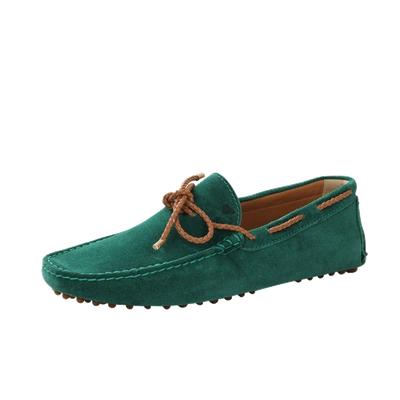 Shop Bobbies L'orfevre Suede Loafer