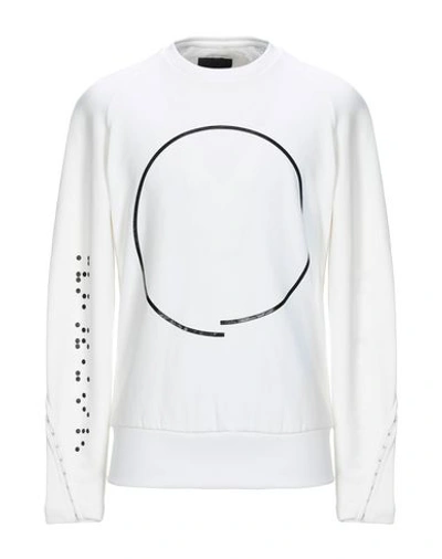 Shop Tom Rebl Sweatshirt In White