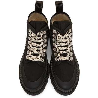 Shop Proenza Schouler Black Lug Sole Boots