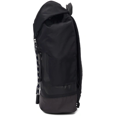 Shop Diesel Black Suse Backpack In H1669 Black