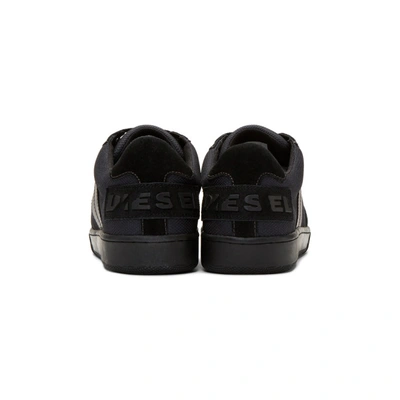 Shop Diesel Black S-millenium Sneakers