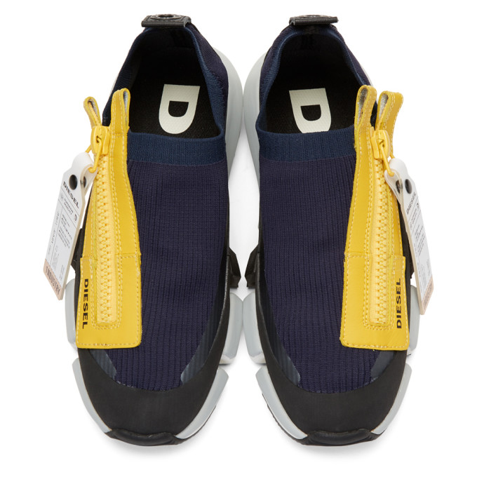 yellow diesel sneakers