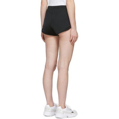 Shop Adidas Originals Black 3-stripe Shorts