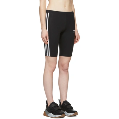 Shop Adidas Originals Black Adicolor Cycling Shorts