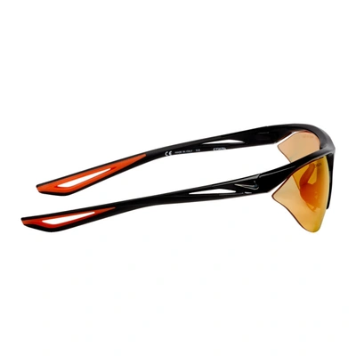 Shop Heron Preston Black Nike Edition Tailwind Sunglasses