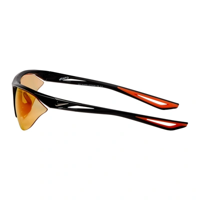 Shop Heron Preston Black Nike Edition Tailwind Sunglasses