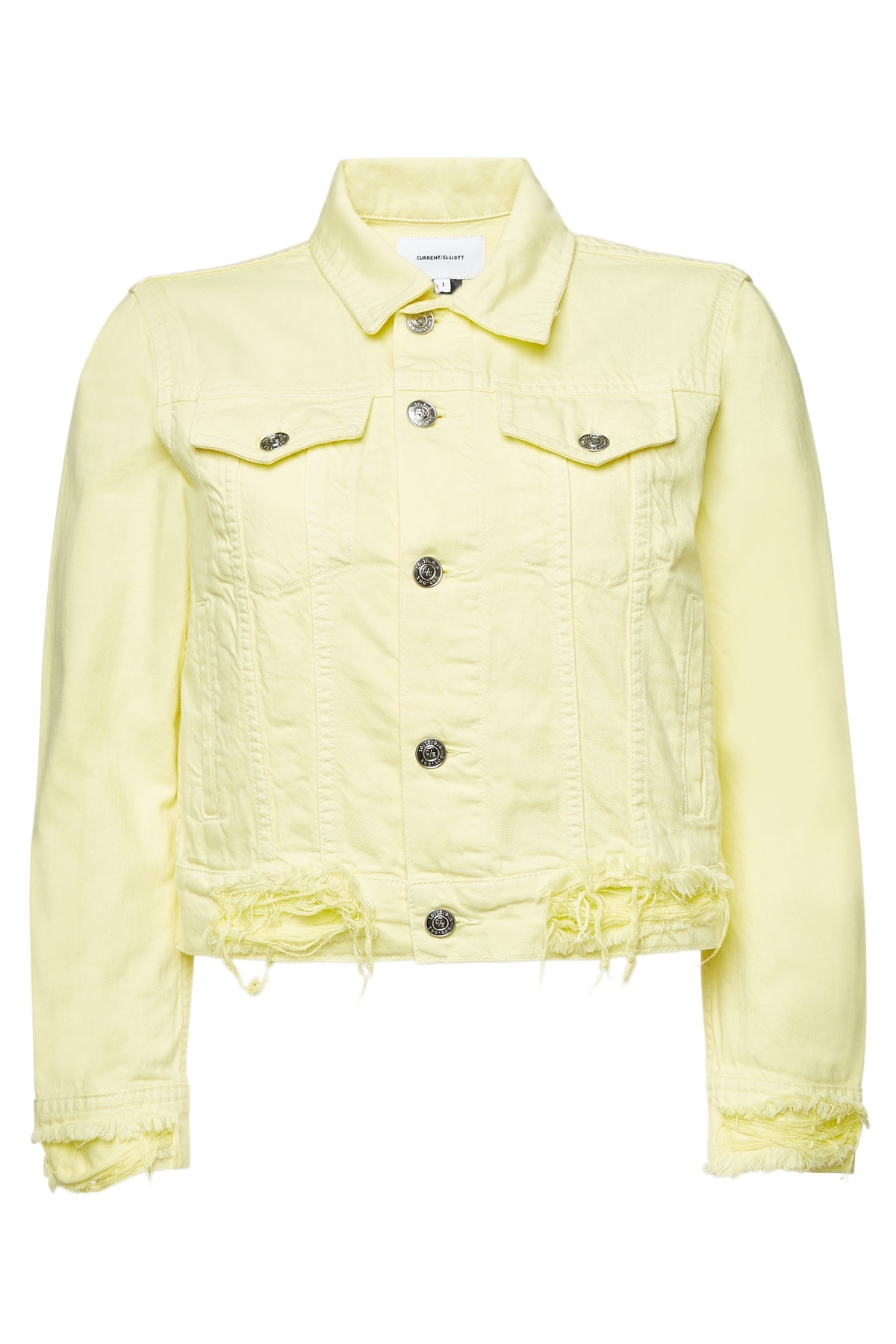 baby yellow denim jacket