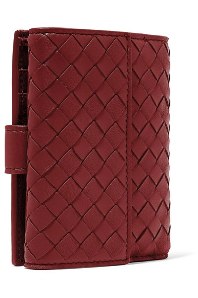 Shop Bottega Veneta Intrecciato Leather Wallet