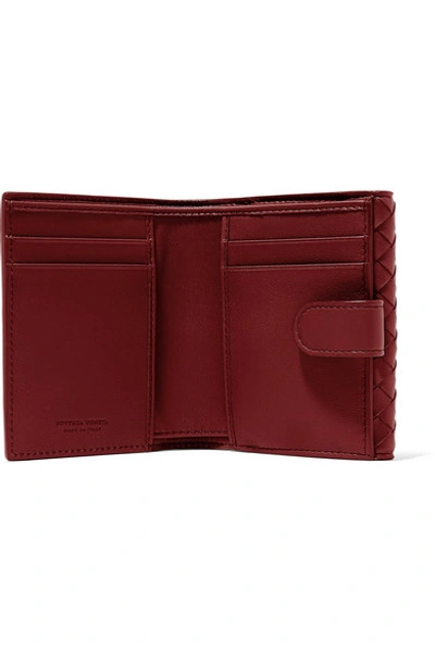 Shop Bottega Veneta Intrecciato Leather Wallet