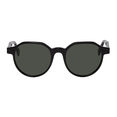Shop Super Black Noto Sunglasses