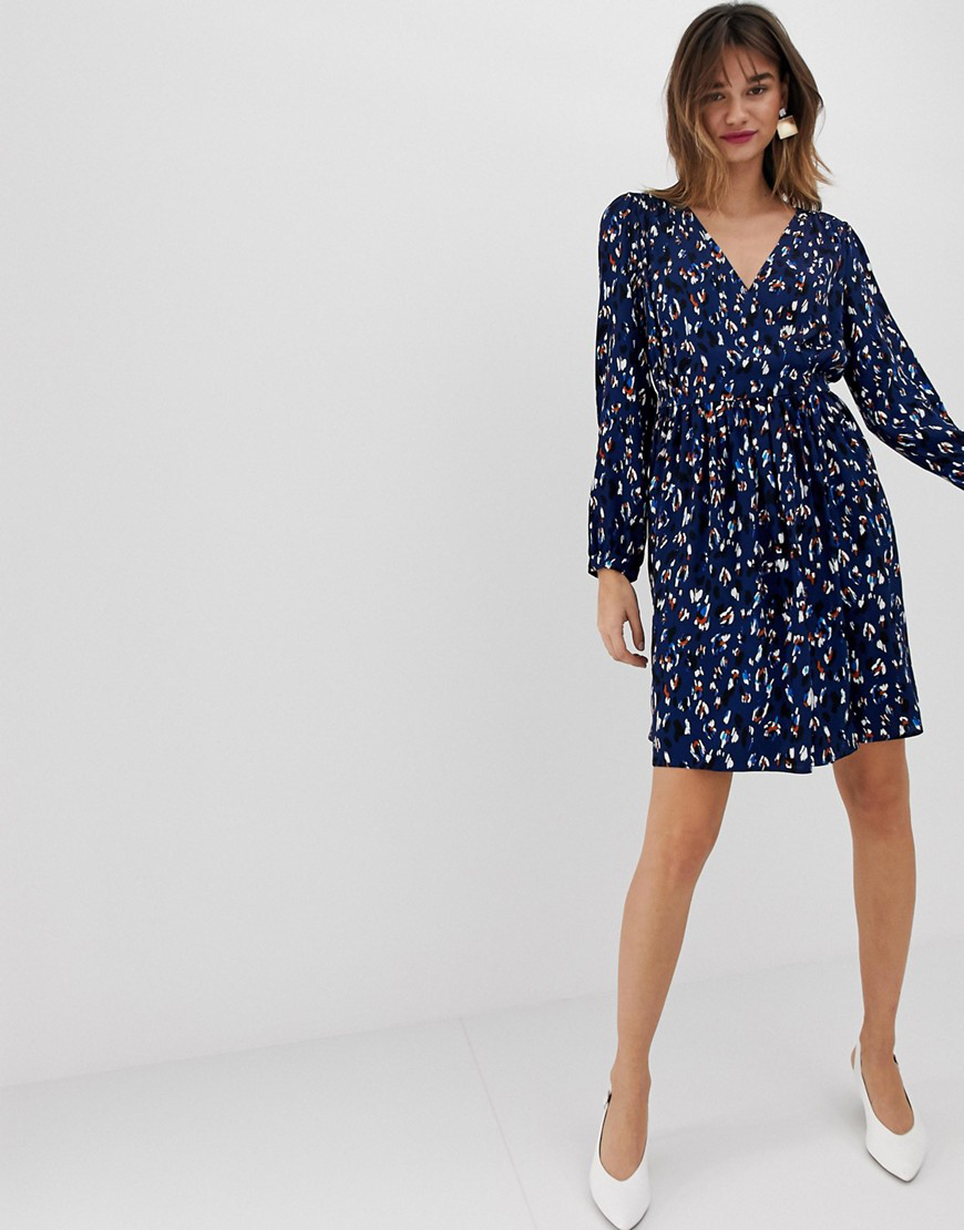 vero moda animal print dress