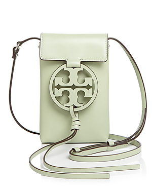 tory burch miller leather smartphone crossbody