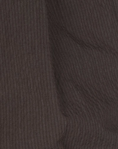 Shop Myths Casual Pants In Dark Brown