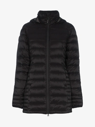 Shop Canada Goose Brookvale Coat In Black