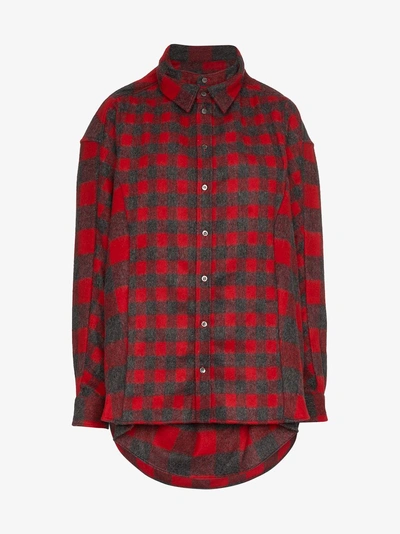 Shop Y/project Y / Project Double Front Lumberjack Shirt In Red