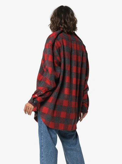 Shop Y/project Y / Project Double Front Lumberjack Shirt In Red